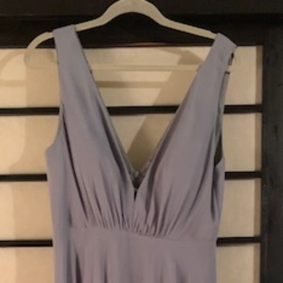 Jenny Yoo Ryan Dress, Size 10, color: Mayan Blue - Picture 8 of 10